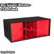 Box Speaker Miniatur CLA 4 INCH MERAH