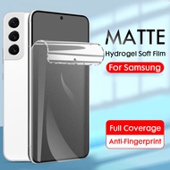 Full Cover Matte Hydrogel Film Screen Protector For Samsung Galaxy A14 A54 A74 A13 A33 A53 A73 S24 S