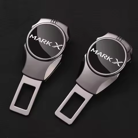 Car Interior Seat belt Clip Metal Extenders Car Accessories For TOYOTA MARK X