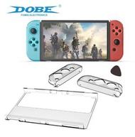 DOBE - Switch 主機及Joy-con 手掣水晶透明保護殼