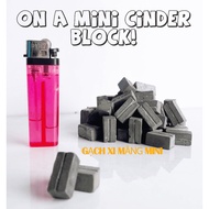 Mini building bricks, mini model building, miniature landscape models, aquarium decoration