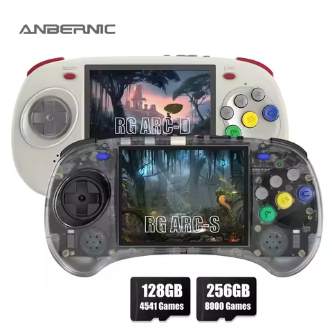 ANBERNIC RG ARC Retro Games RK3566 4.0INCH 640*480 Handheld Game Console Emulator LINUX Android Syst