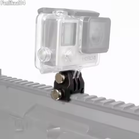 Action Camera Stand Adapter Nylon Rail Mount Adapter Lightweight Accessories for GoPro EKEN for DJI 