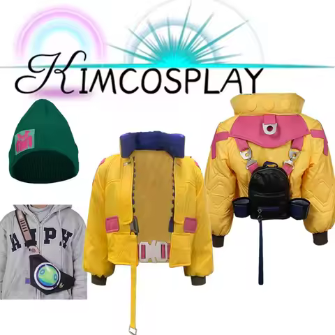 Valorant Killjoy Cosplay Jacket Coat Hat Bag Fantasia Costume Disguise Gekko Chest Bags Outfits Hall