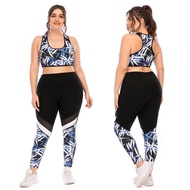 Barbie Pants Suit+European American Large Size Fitness Clothes Time Power 12038 Skinny Sports Yoga C