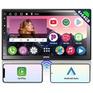 ATOTO A6 7inch Double DIN Android Car Stereo 1280 * 720 QLED Touchscreen, Wireless CarPlay & Wireles