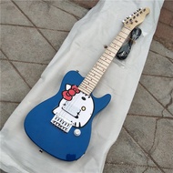 New MINI Kitty TL Style 6 Strings Electric guitar Sycamore Body&Maple Fingerboard Fixed Bridge Scale