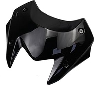 For Yamaha Tmax560 For Tmax 560 2022 2023 Motorcycle Accessories Windshield Bubble Windscreen Black Wind Deflectore (Color : Black)