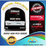 ORIGINAL RAM PC DDR3 4GB 4 GB KINGSTON HYPERX HEATSINK PC-12800 Pc1280