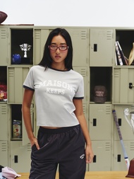 maison KEEPS | The Ringer College Logo Tee | เสื้อยืด สกรีนโลโก้ College