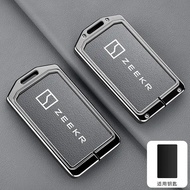 Car Key Case Key Chains For Zeekr 7X 001 007 009 zeekr EV X M-Vision Zinc Alloy Key Holder