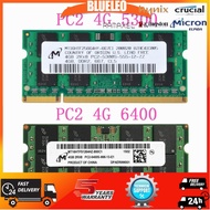 RAM MIcron 4GB 2Rx8 PC2 5300S 6400S DDR2 667Mhz 800Mhz SO-DIMM notebook RAM memory