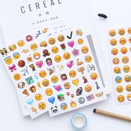 (SG LOCAL) Cute iPhone Emoji Stickers Pack DIY Decor Handbook Photo Album Journal Water Resistant La