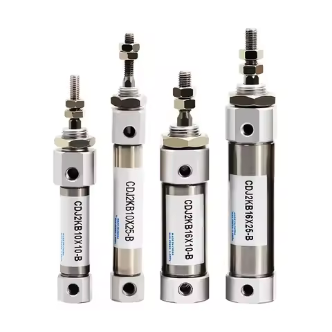 High-Quality CDJ2KB10/16-10X15X20X25X50X75X100X200Z-B Hexagonal Piston Rod Anti-Rotation Stainless S