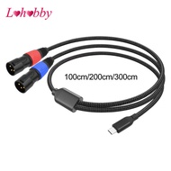 [Lohobby] Cable Cable Cable C at 2 XLR Stable Cable Cable Auxiliary Auxiliary Auxiliary Cable