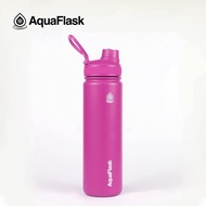 Aquaflask Sorbet Pink 22oz TUMBLER ORIGINAL Mouth Spout Lid Insulated Stainless Steel Drinking Water