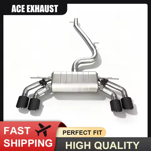 ACE Exhaust Systems Valved Exhaust Catback Muffler for VW Golf 7/MK7/R/7R 2.0T Performance Exhaust P