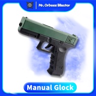 Glock gel blaster toy for boys manual type bolt action gel ball launcher toy