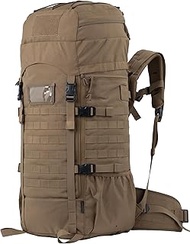 BACKFERRY 75L Tactical Backpack with Internal Frame, MOLLE, and Hydration System