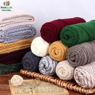8Ply 100g Milk Cotton Yarn Wool Thread For Knitted Scarf Handmade DIY Crochet Lover