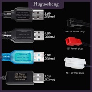 [huguosheng] 3.6V 4.8V 6V 7.2V NiMH Battery USB Charger For R C Stunt Cars R C Trucks R C Boat R C T