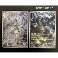 N’s RESHIRAM & ZEKROM (FULL ART) - 167/159 & 31 NM (JOURNEY TOGETHER & MEGA EVOLUTION PROMO) POKEMON