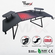 TMAX X-Shaped L180cm Anchor Desk Streamer Table Gaming Table Gaming Desk [ 1 YEARS WARRANTY ]
