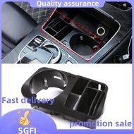 Car Central Control Water Cup Holder Storage Box Phone Holder for   C E GLC Class W205 X253 W213.fiv