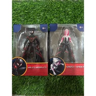🕷️ Marvel Spider-Man Action Figure – Miles Morales & Ghost Spider (6+)