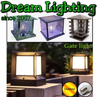 Dream Lighting / Outdoor Lights Gate Pillar Wall Ceiling lights Waterproof / Lampu Siling Dinding Lampu Pagar Tiang Luar