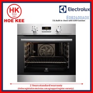Electrolux EOB2400AOX 72L Built-in Oven with Grill Function