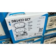 BENDIX GCT  BRAKE PAD FRONT VIOST NCP42 G&S 1.5 03-07,ALTIS 1.6/ZZE122 1.8 08-,SIENTA XP170 G/V 1.5 