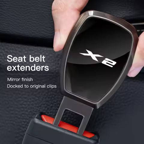 Car Seat Belt Fastener Plug Safety Strap Buckle Extender For BMW X1 X2 X3 X5 X4 X6 X7 G30 G20 G32 G1