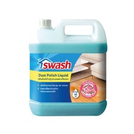 SWASH น้ำยาเก็บฝุ่นละออง+เคลือบเงา4ลิตร แพคคู่