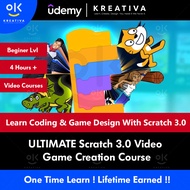Video Course -ULTIMATE Scratch 3.0 Video Game Creation Course | Scratch 3.0 Game Creation