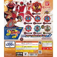 全新 扭蛋 暴太郎戰隊 戰隊齒輪 暴太郎齒輪 GP03 一套 全七種 連 稀有款 不散賣 Don brothers Bandai sentai