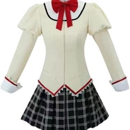 Magical Girl Madoka cos School Uniform Shikame Yuan Xiaomeiyan Uniform Sayaka cosplay11.19