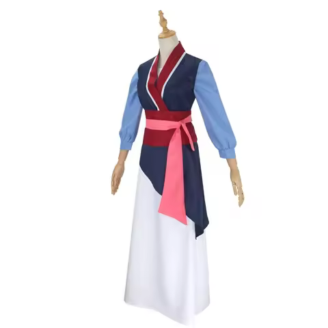 2026 Anime Costume Costume Mulan the Heroine Dress Women Mushu Dragon Halloween Stage Teen Mulan Cos