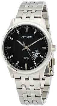 Quartz CitizenMens Analog Black Business Quartz BI1050-81E