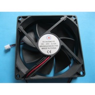 1X Brushless DC Cooling fans 24V 9025S 7 Blades 92x92x25mm 2pin Sleeve Bearing