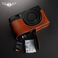 [Camera Equipment] TP Original Genuine Cowhide Ricoh Ricoh GR3 Camera Bag GR3X Leather Case GRiii Pr