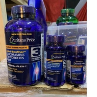 พร้อมส่ง Puritan's Pride [6v Double Strength Glucosamine Chondroitin MSM 60/240 **ไม่รับคืน ถูกสุด] บํารุงกระดูก ข้อ กลูโคซามีน