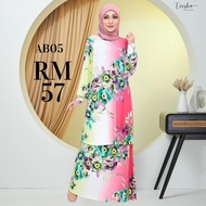 KURUNG TRISHA LYCRA KOREA CLEARANCE (ADA SPAN)