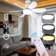 1pc 40W Fan Light, Screw Ceiling Fans With Lights And Remote, E27 Easy Install Ceiling Fan, Base Sma