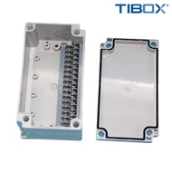 TIBOX TJ-15P-S กล่องพลาสติก พร้อมเทอร์มินอลบล็อก (Plastic Terminal Block Box IP66) 15Pole 10A Size :