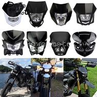 For Suzuki DR650 DRZ RM RMZ RM-Z 650 125 250 450 TE TX Universal Dual Sport Motorcycle Headlight Dir