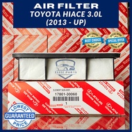 AIR FILTER FOR TOYOTA HIACE 3.0L (2013-UP) - (17801-30060) / Car Motors