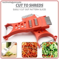 [Tech] 5-in-1 Peeler Grater Multipurpose Household Vegetable Garlic Potato Slicer Grind Boutique