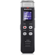 EVISTR L157 16GB Digital Voice Recorder Mini - Voice Activation Audio Recorder, Recorder with Microp