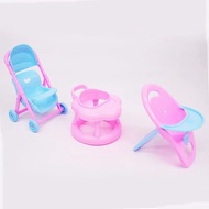 4-6 inch universal toy doll cart dining chair walker toy accessories